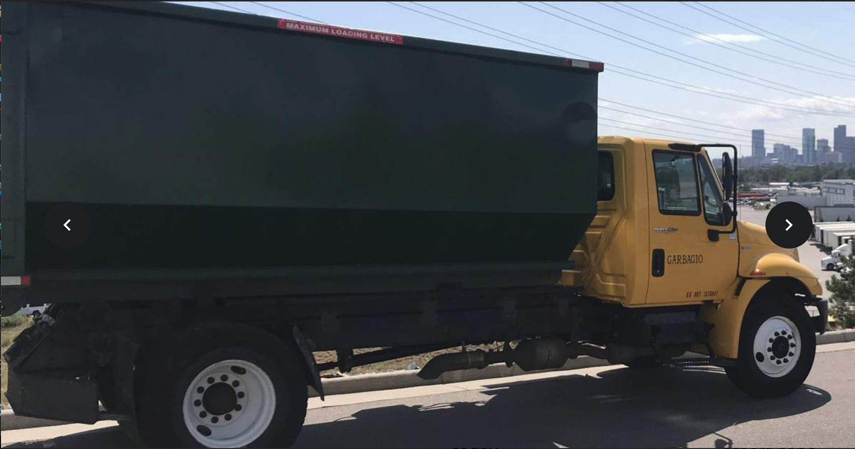 Garbagio truck